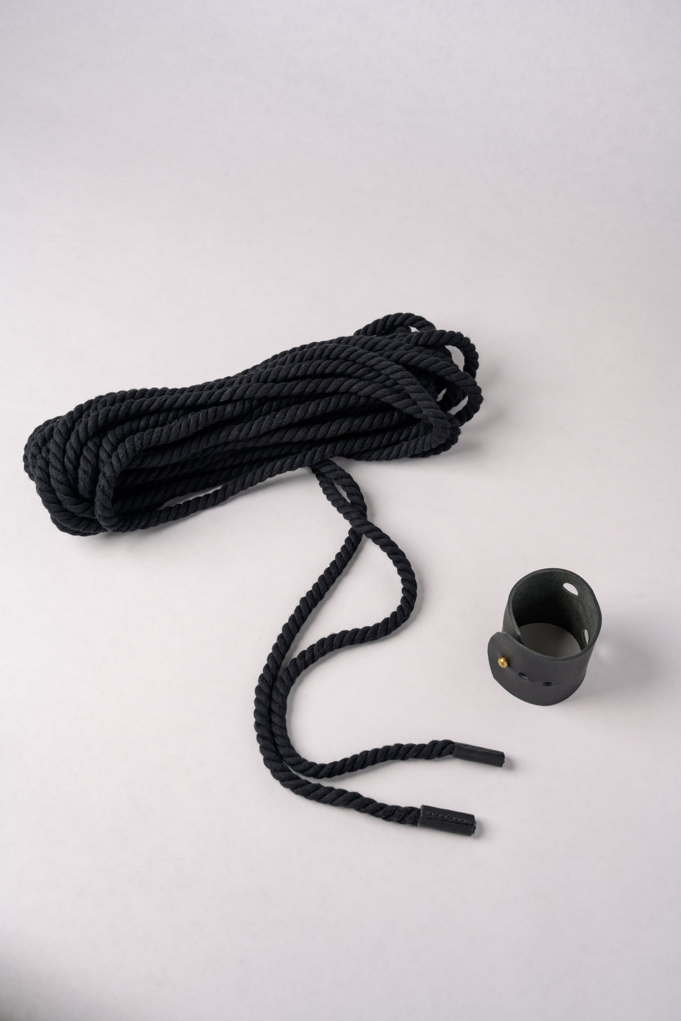 6mm Cotton Shibari Rope - Black