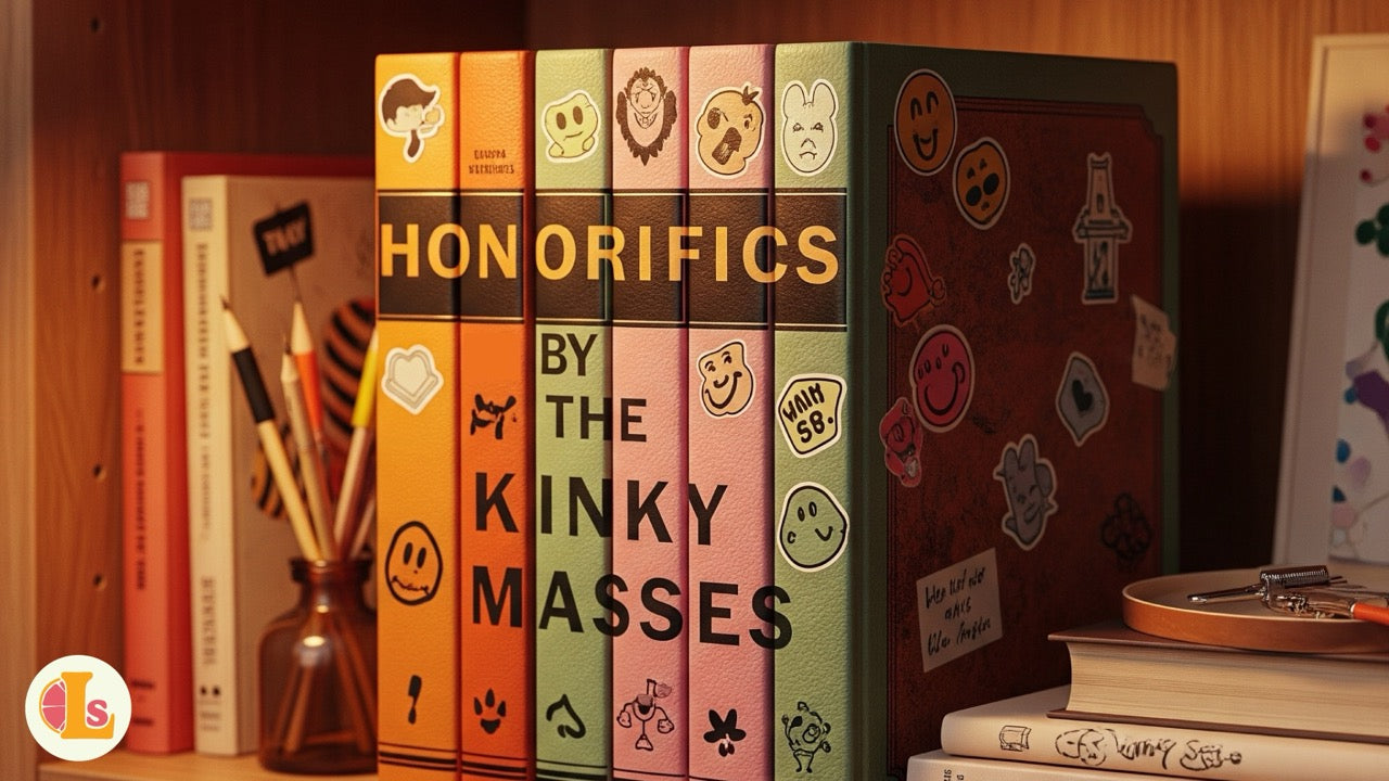 set of encyclopedias title honorifics by the masses on the spines