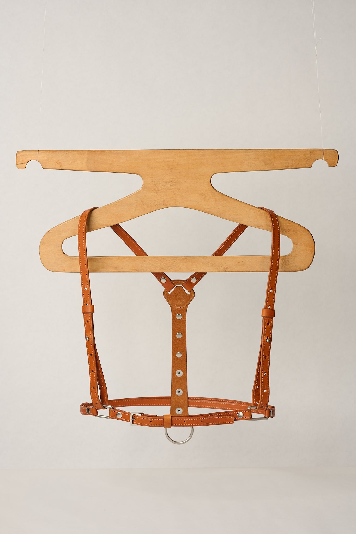 Gemma Leather High Waist Harness