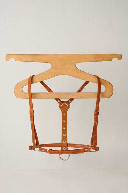 Gemma Leather High Waist Harness
