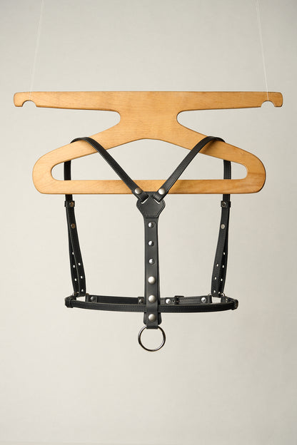 Gemma Leather High Waist Harness