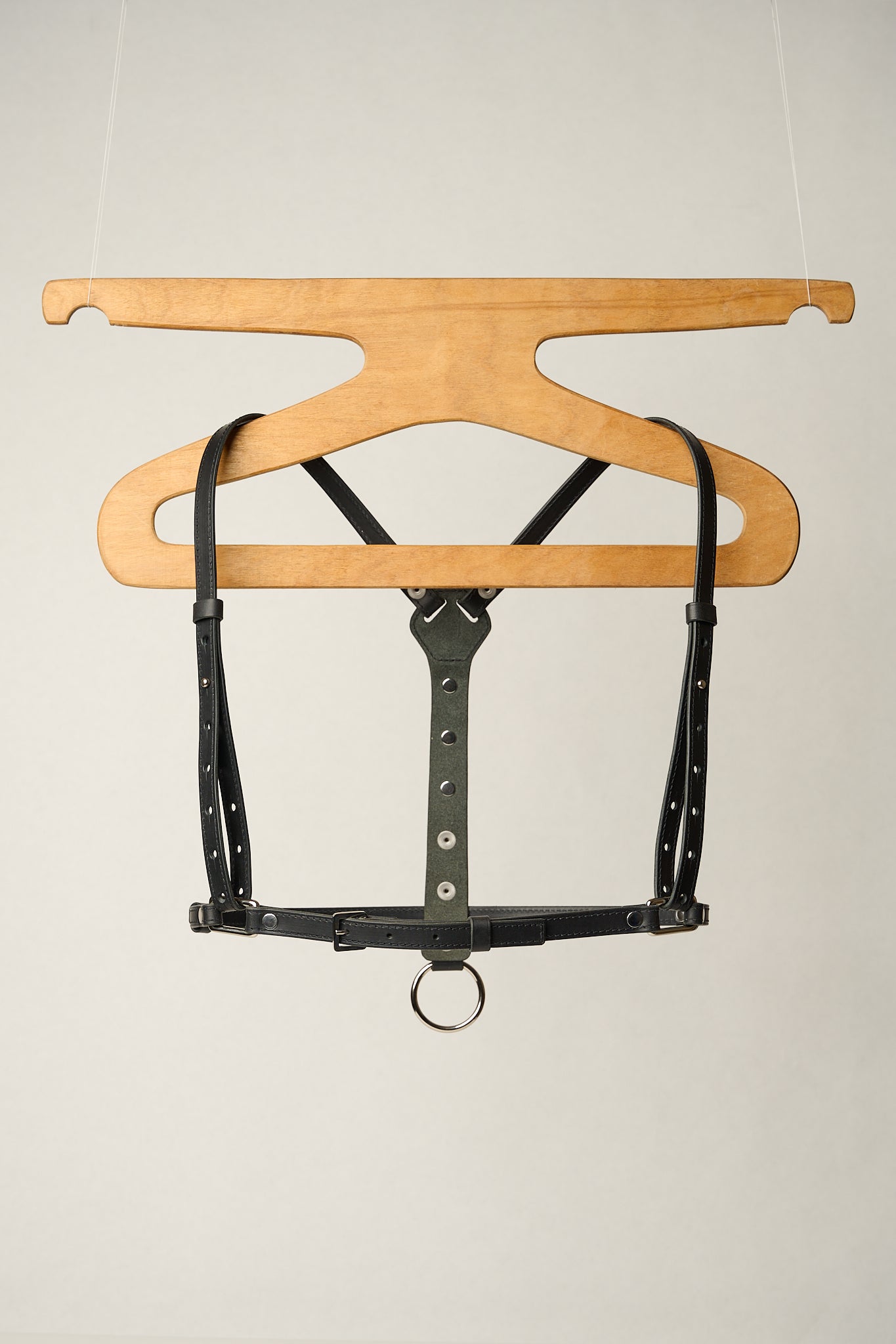 Gemma Leather High Waist Harness