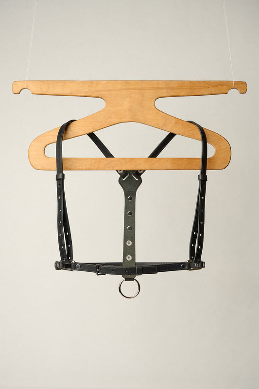 Gemma Leather High Waist Harness