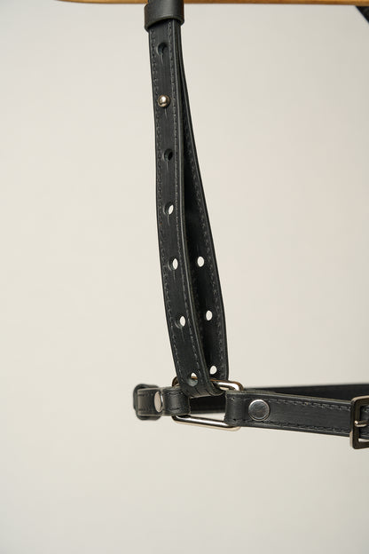 Gemma Leather High Waist Harness