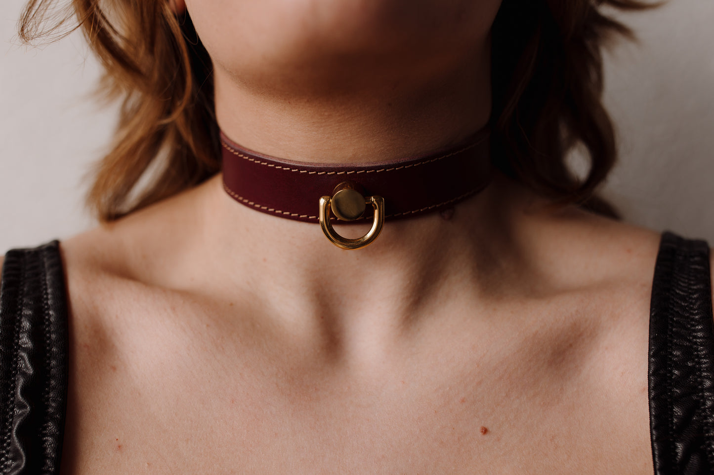 The Muse | Luxury Leather Bondage Collar