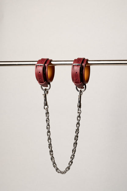 The Heirloom | Leather Bondage Cuffs