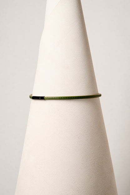 The Peek-A-Boo | Leather BDSM Day Collar