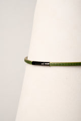 The Peek-A-Boo | Leather Day Collar
